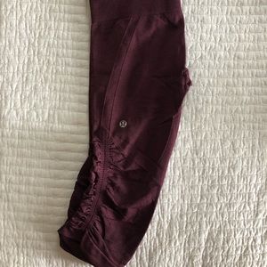 Lululemon high rise crop leggings